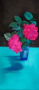 Roses du jardin II by Agnès Tiollier