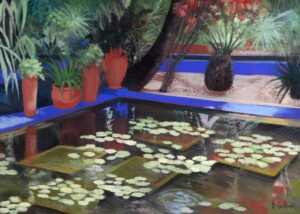 Bassin Majorelle III by Agnès Tiollier