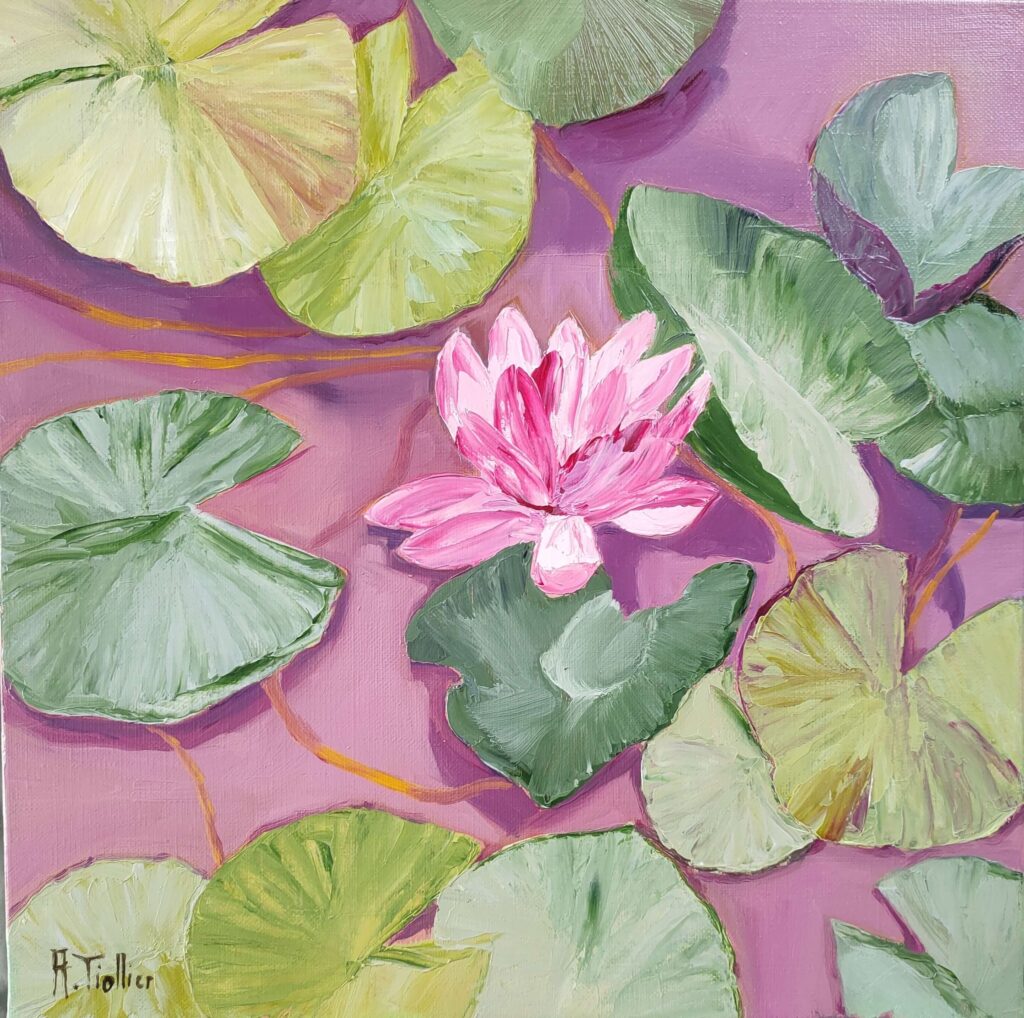 Nénuphars XI by Agnès Tiollier