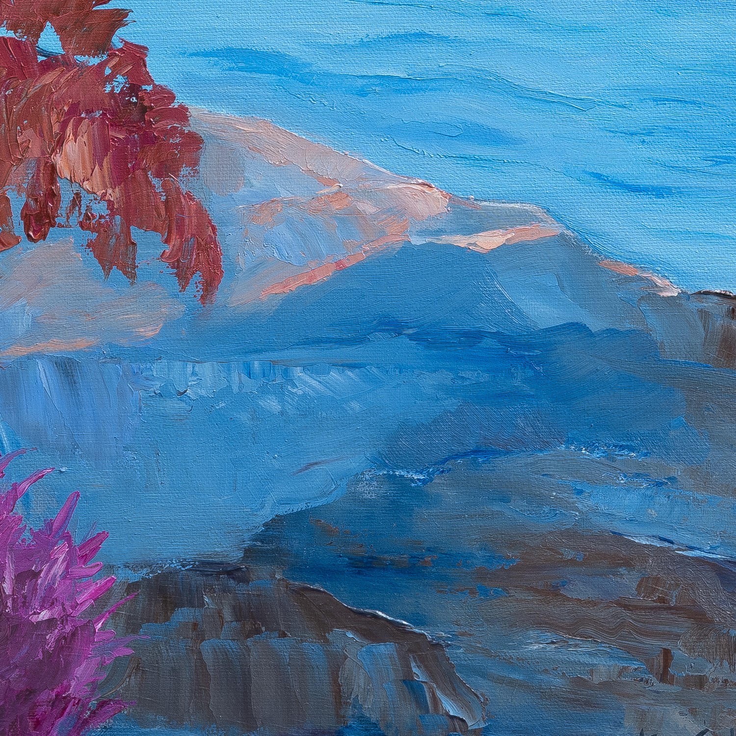 Automne sur le Léman by Agnès Tiollier