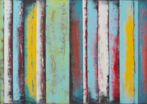 Yellow panel 125 by Ronald Hunter