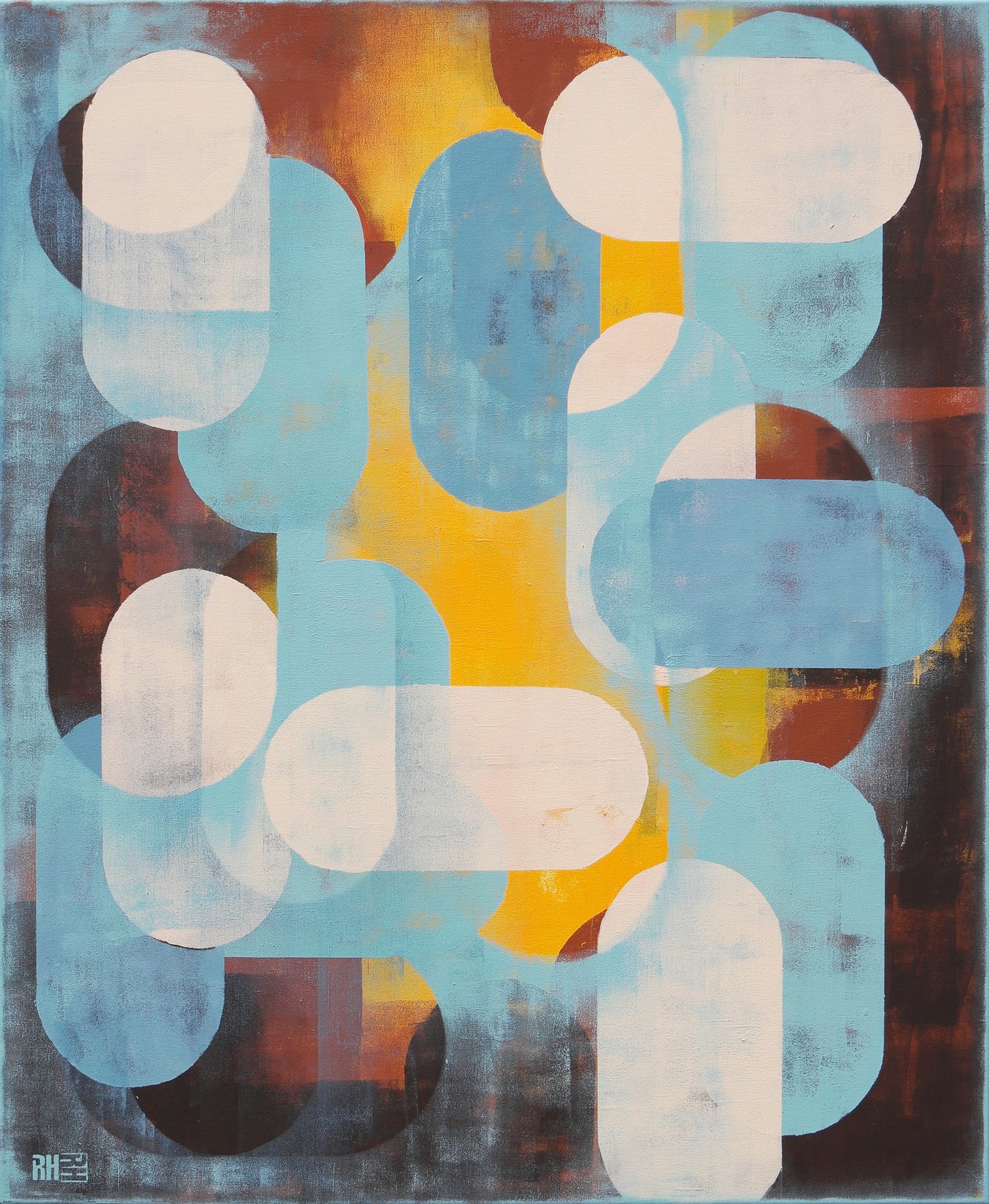 Traffic Full Color Pink by Ronald Hunter)