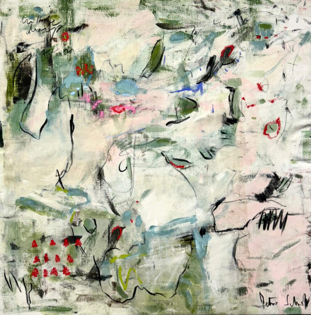 Let‘s sit down in the green by Petra Schott