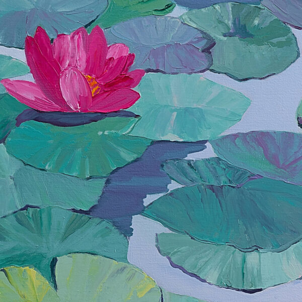 Hommage à Monet IV - Agnès Tiollier