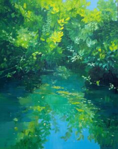 Profondeur des songes by Agnès Tiollier