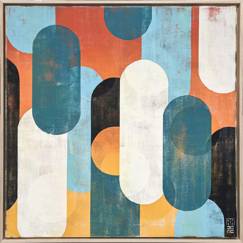 Traffic Sunny & Blue by Ronald Hunter