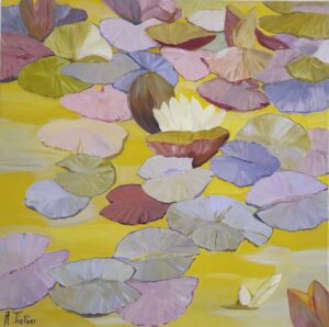Nénuphars XII by Agnès Tiollier