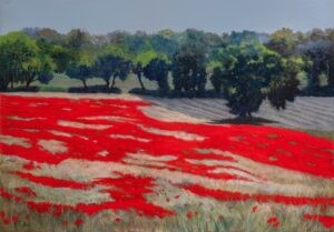 Coquelicots Agnès Tiollier