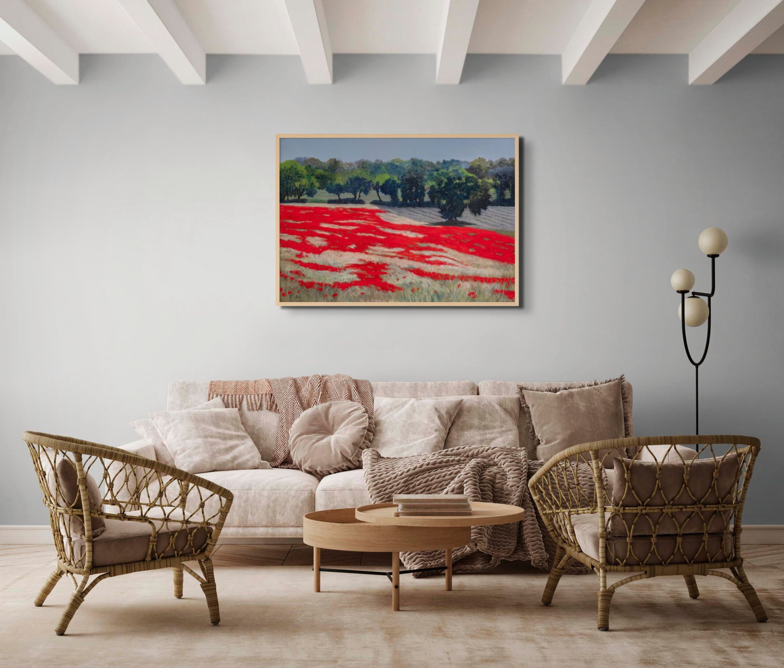 Coquelicots Agnès Tiollier