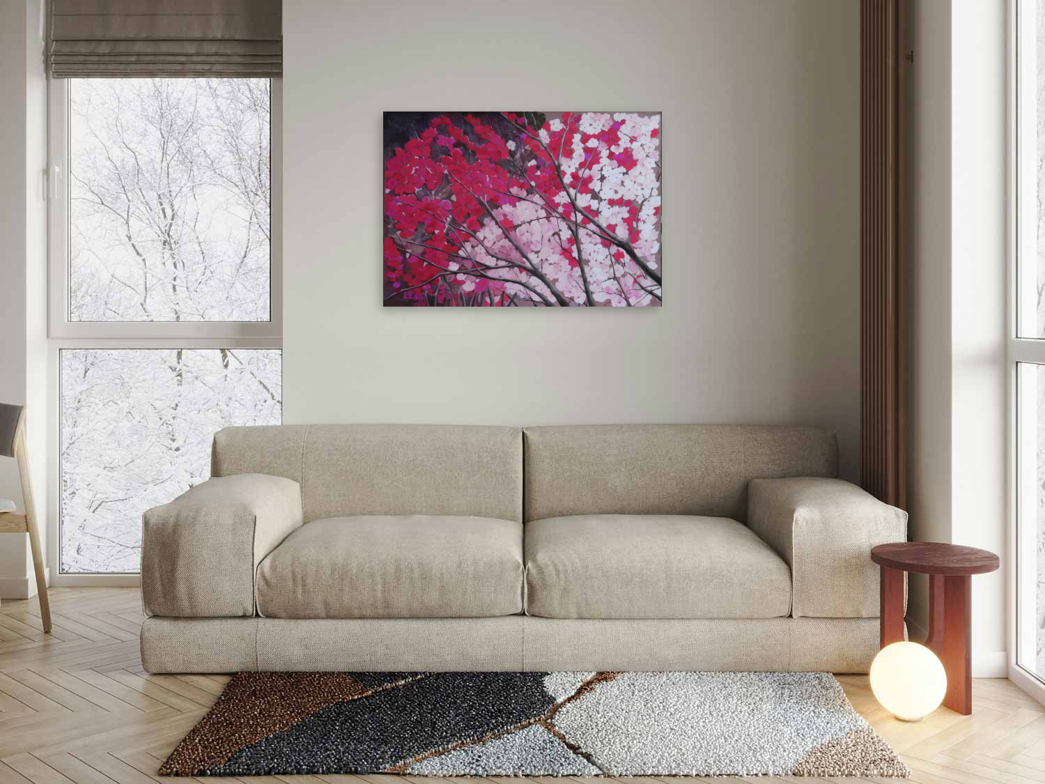 Le cerisier Japonais by Agnès Tiollier