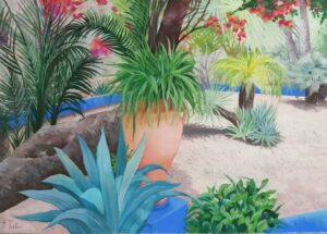 Hommage à Yves-Saint-Laurent IV Agnès Tiollier