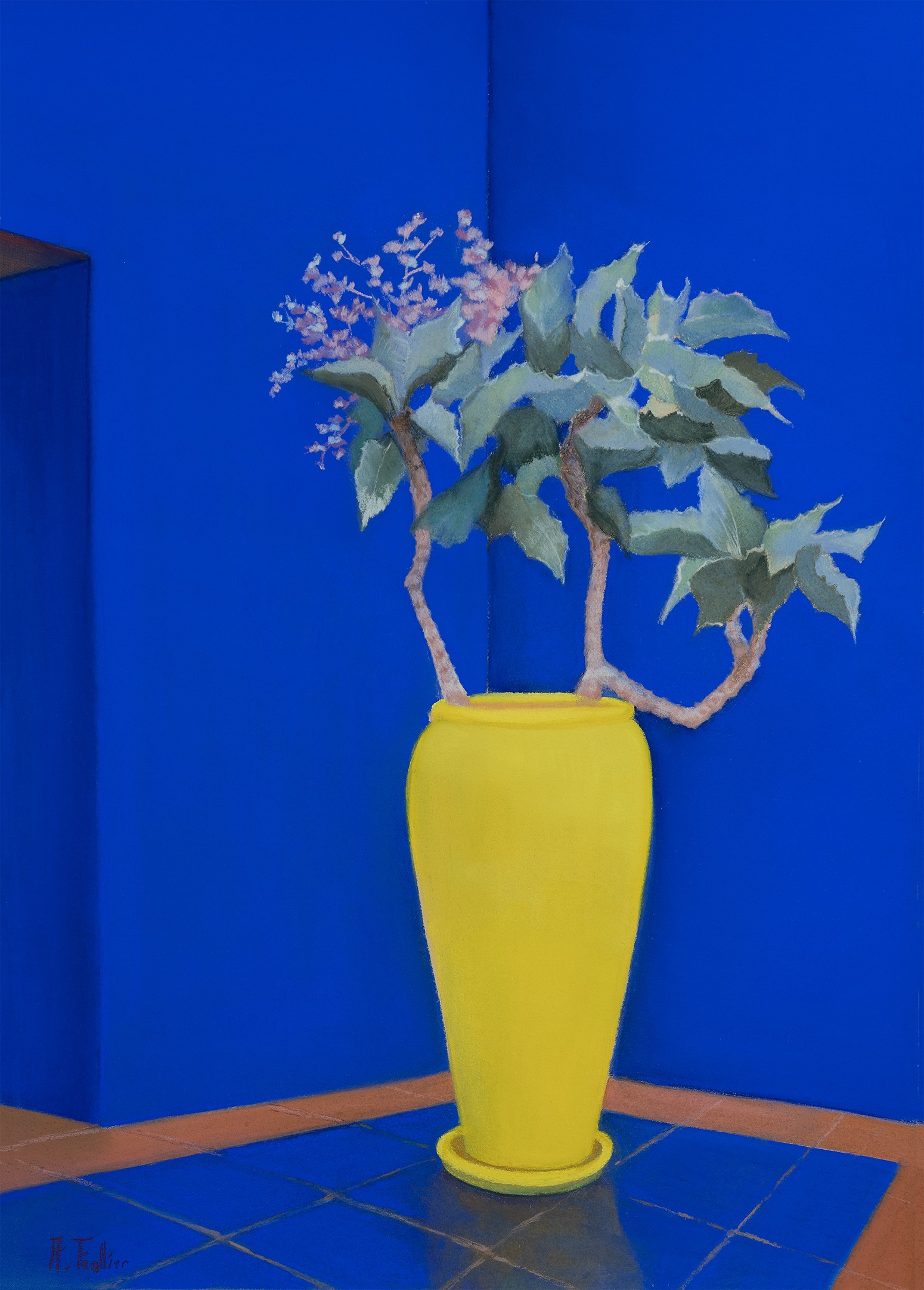Couleur Majorelle III Agnès Tiollier