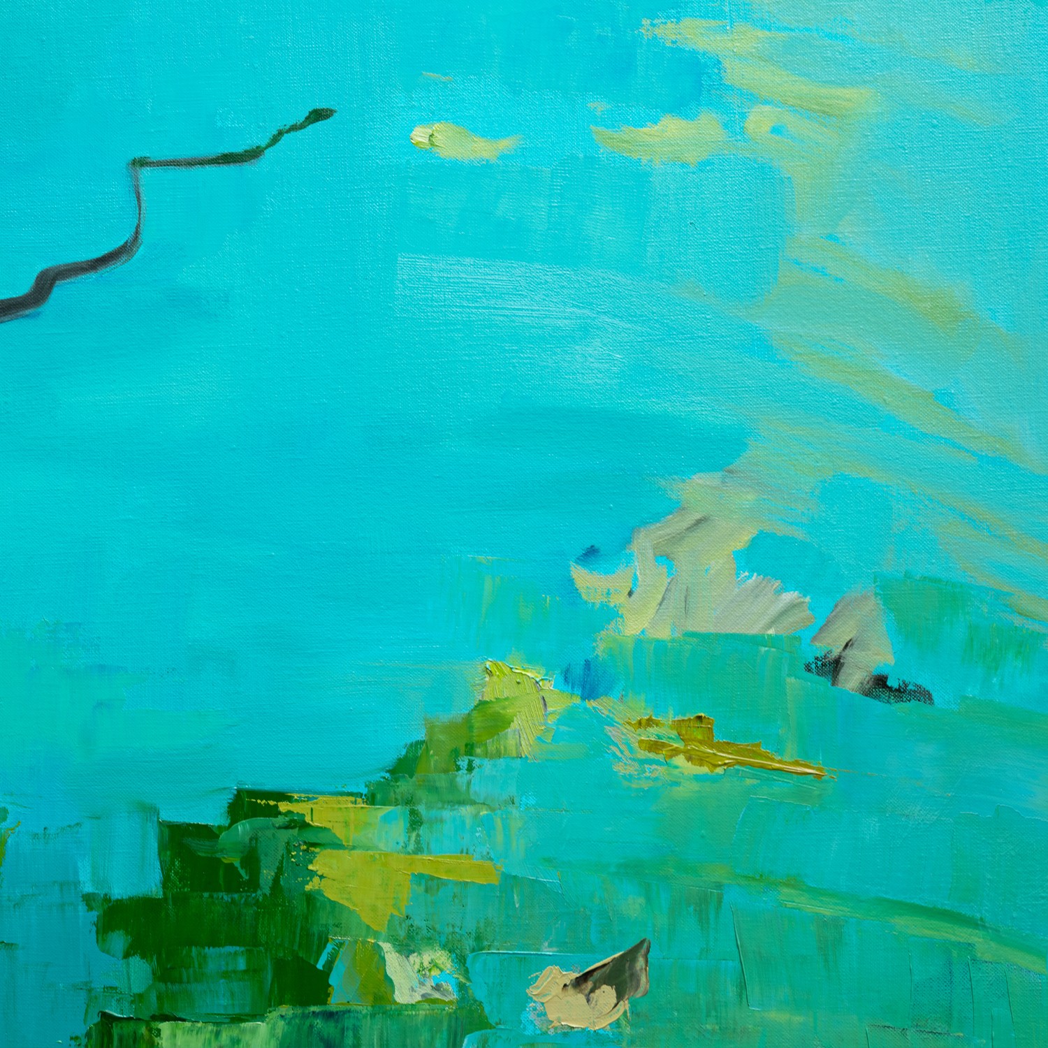 Green Rhapsody II Agnès Tiollier