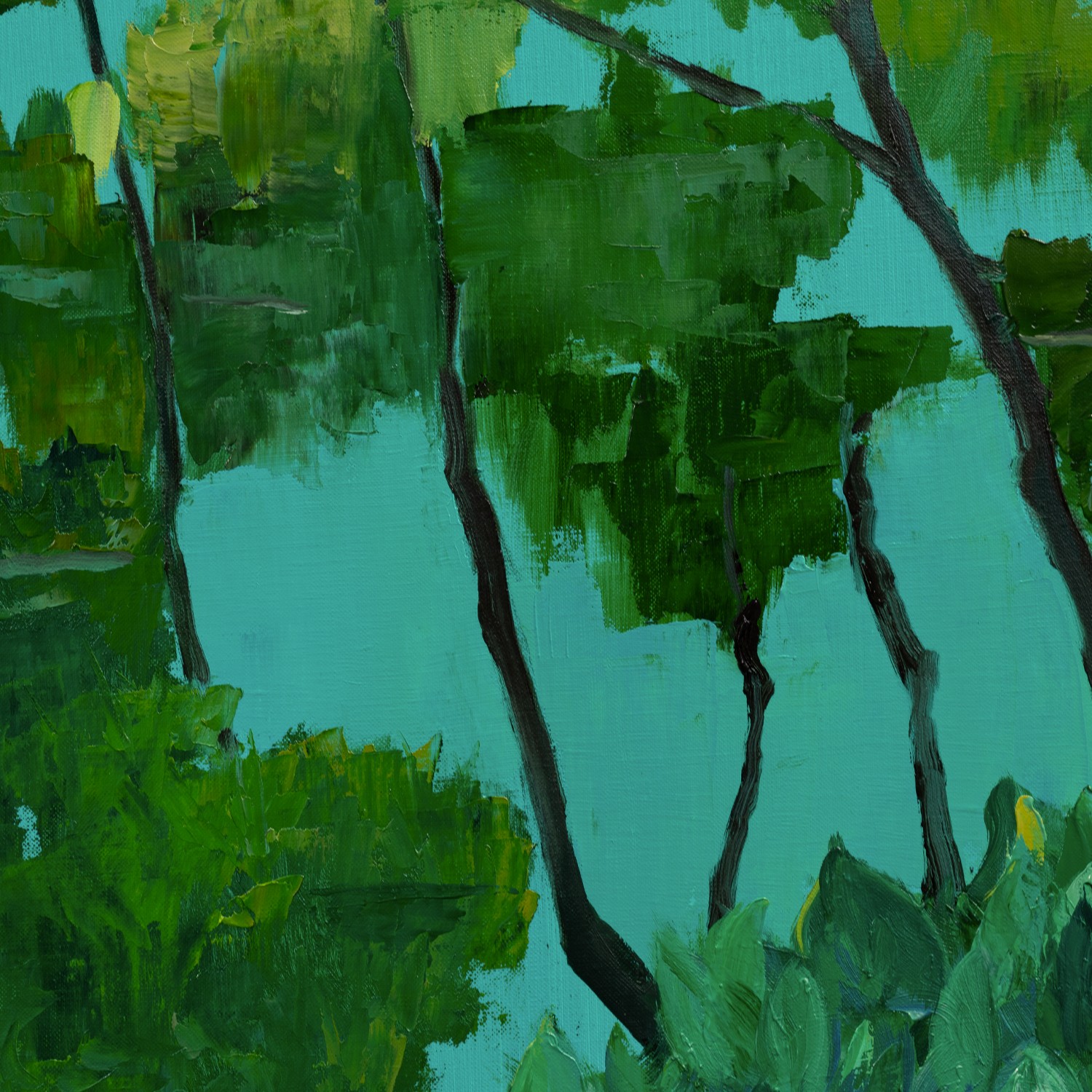 Green Rhapsody II Agnès Tiollier