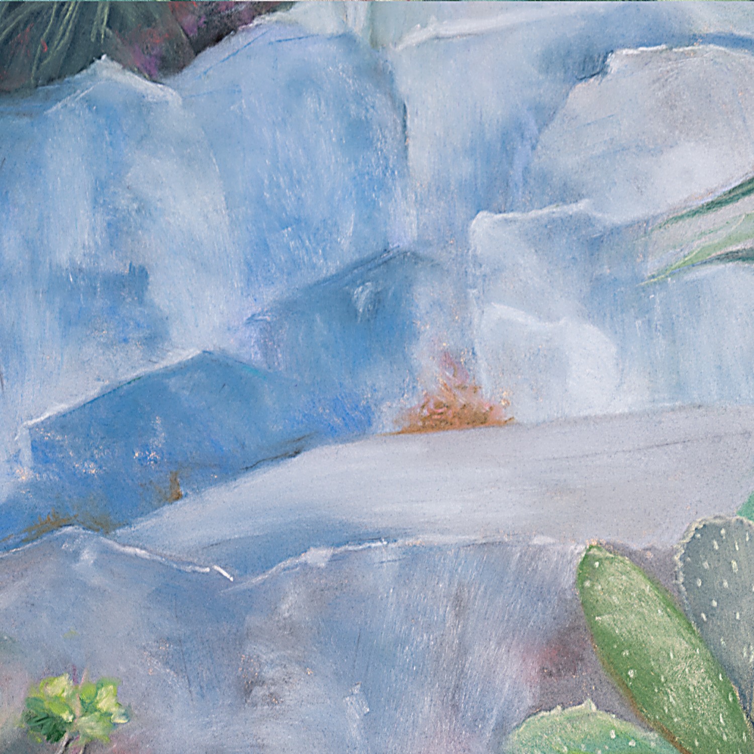 Jardin méditerranéen by Agnès Tiollier