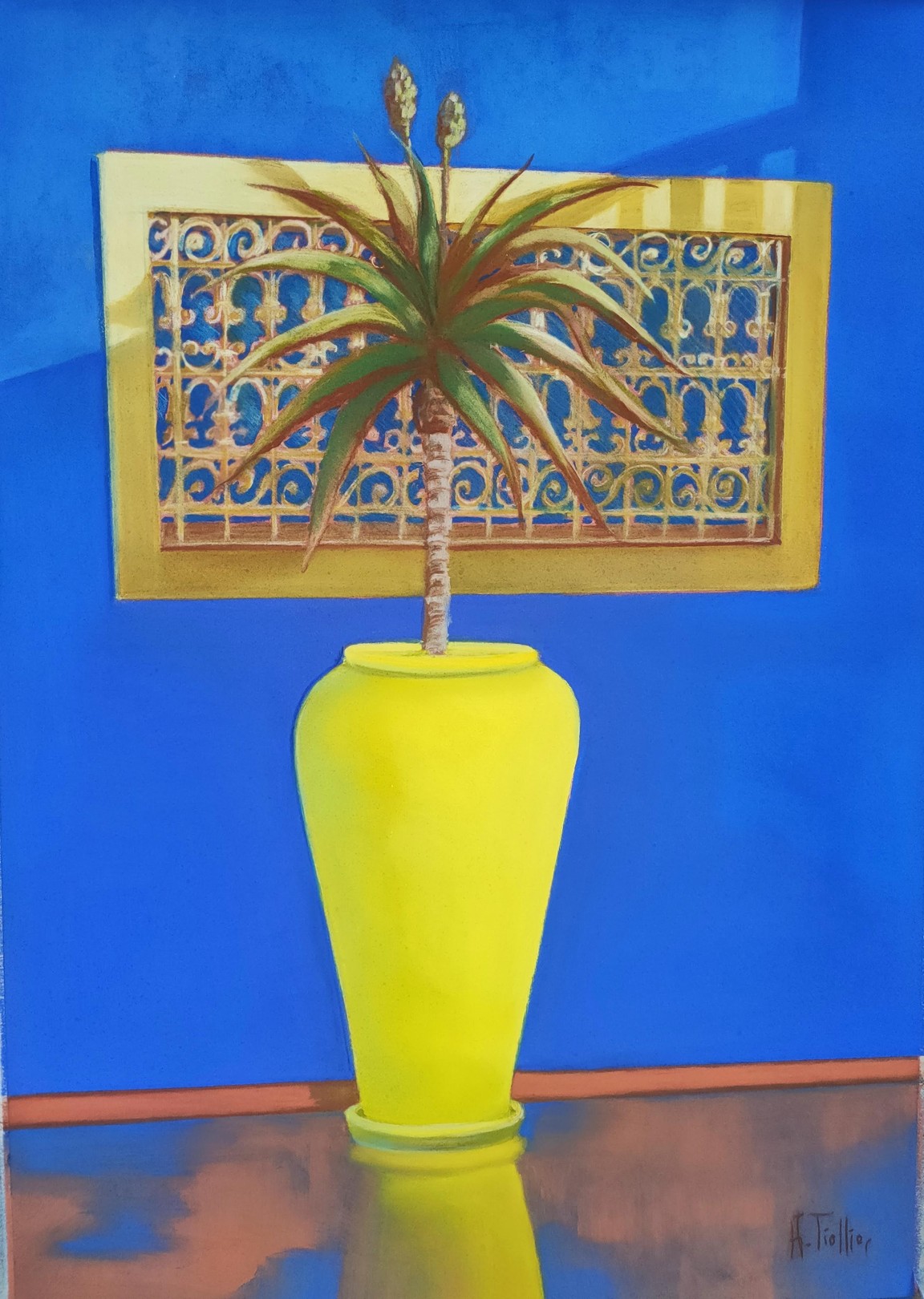 Couleur Majorelle V Agnès Tiollier