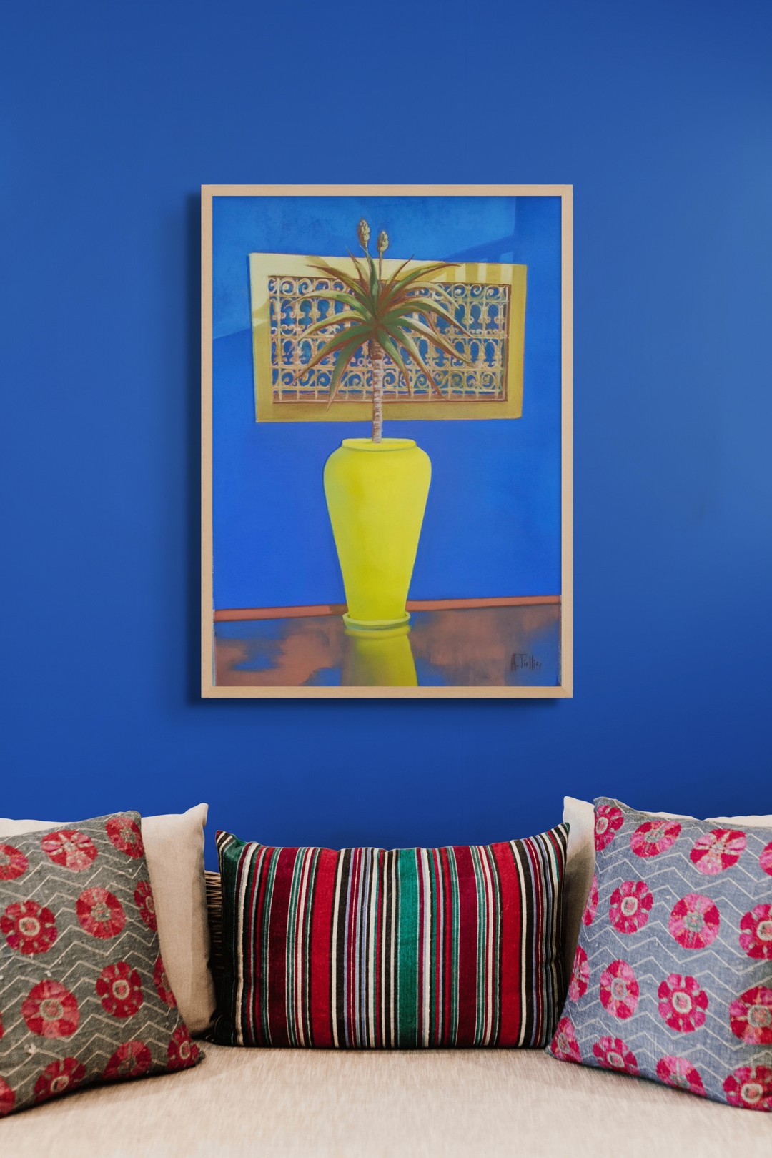 Couleur Majorelle V Agnès Tiollier