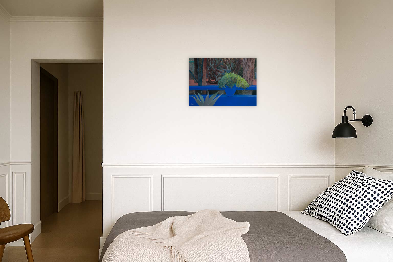 Le bleu de Majorelle II Agnès Tiollier