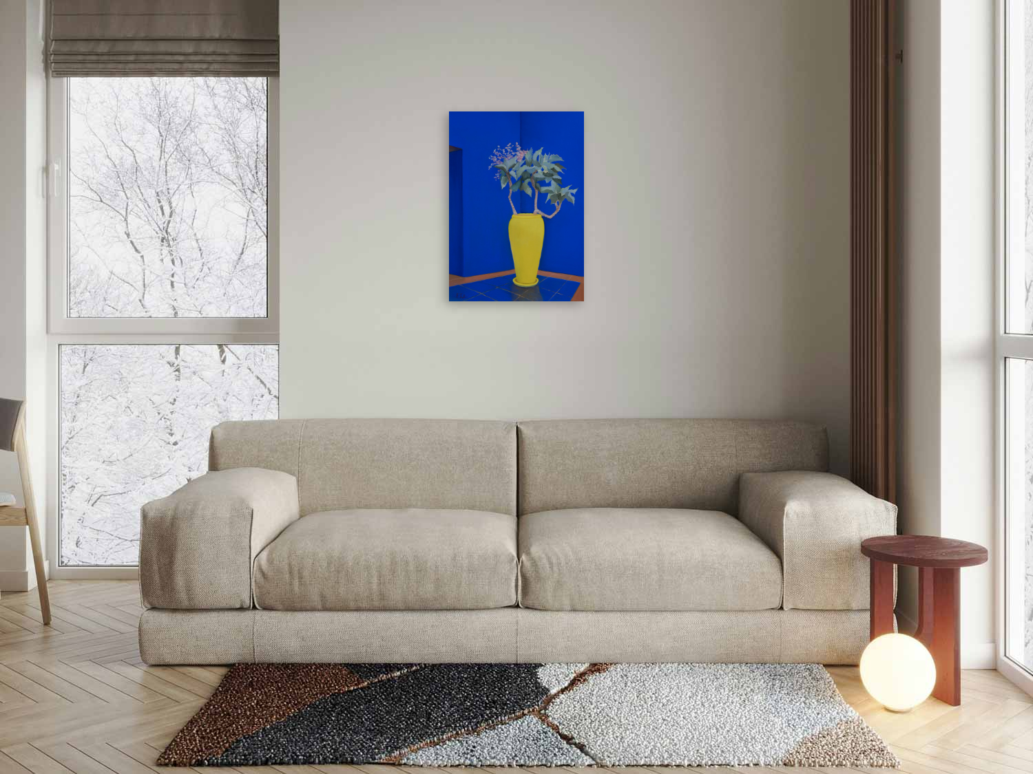 Couleur Majorelle III Agnès Tiollier