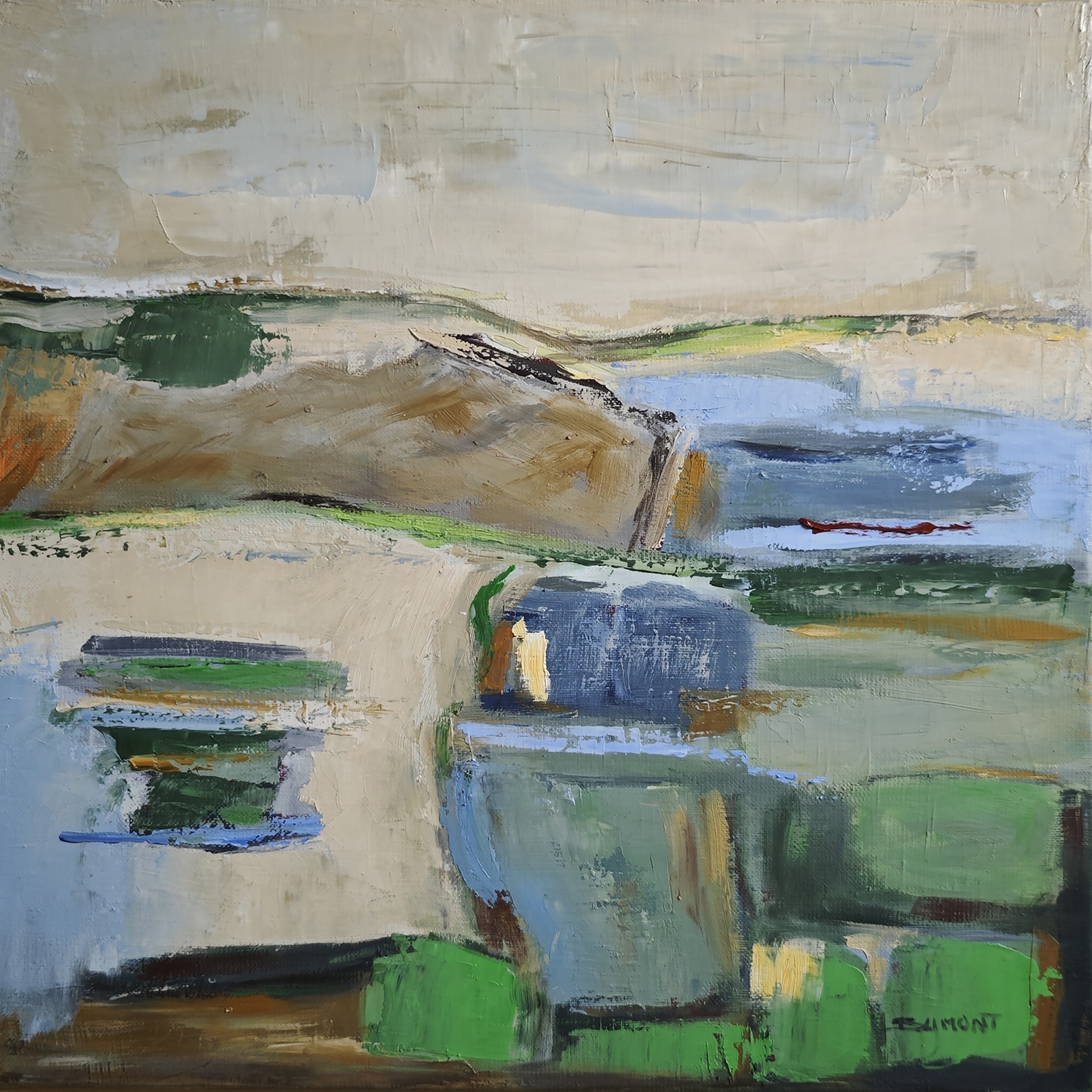 Lumière des collines by Sophie Dumont