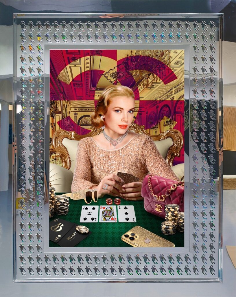 Grace Kelly - Grace of Monaco - Chanel Frame by Belart Collective