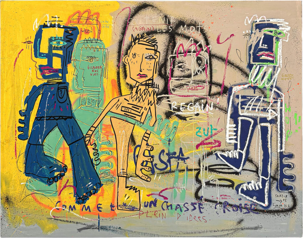 Soutenir les mots by Jazzu