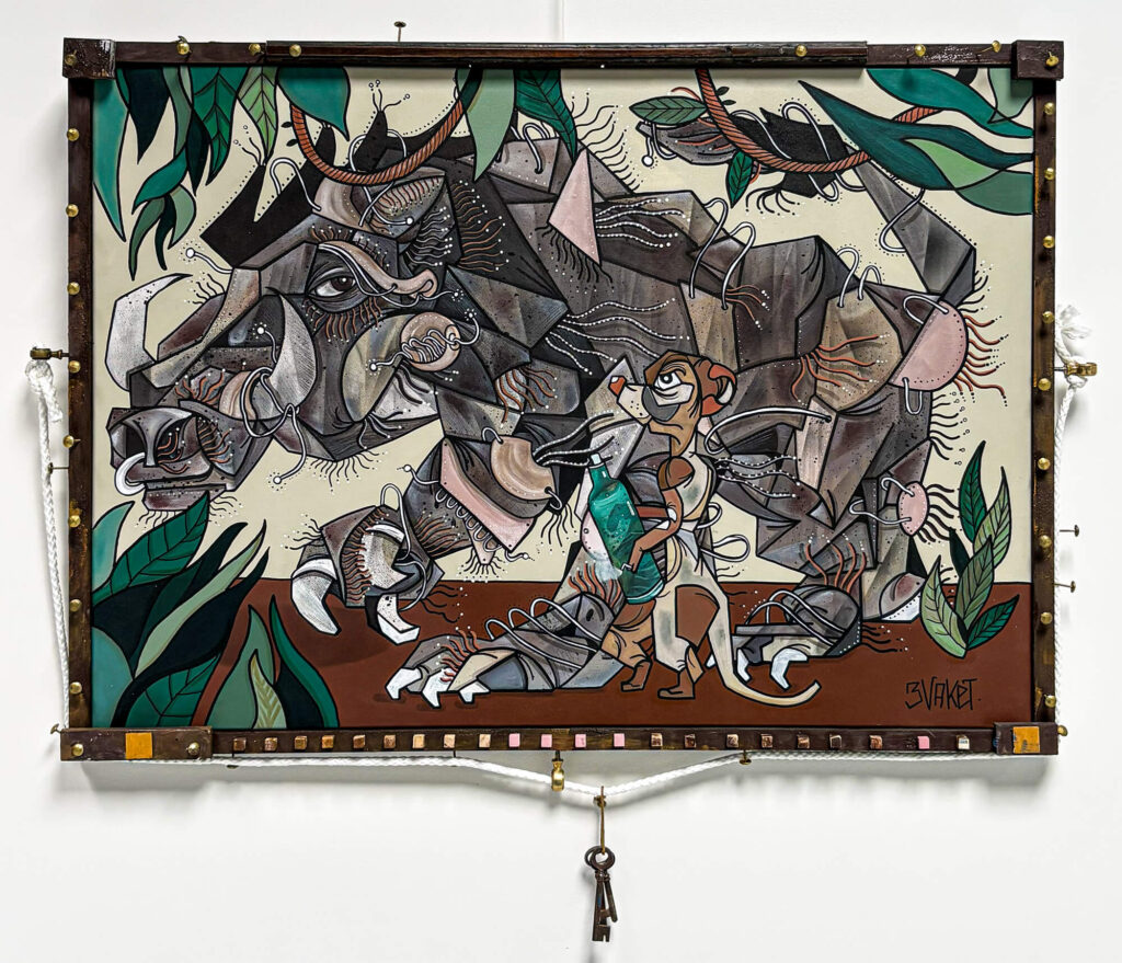 Un peu d'eau fraîche et de verdure by Aket