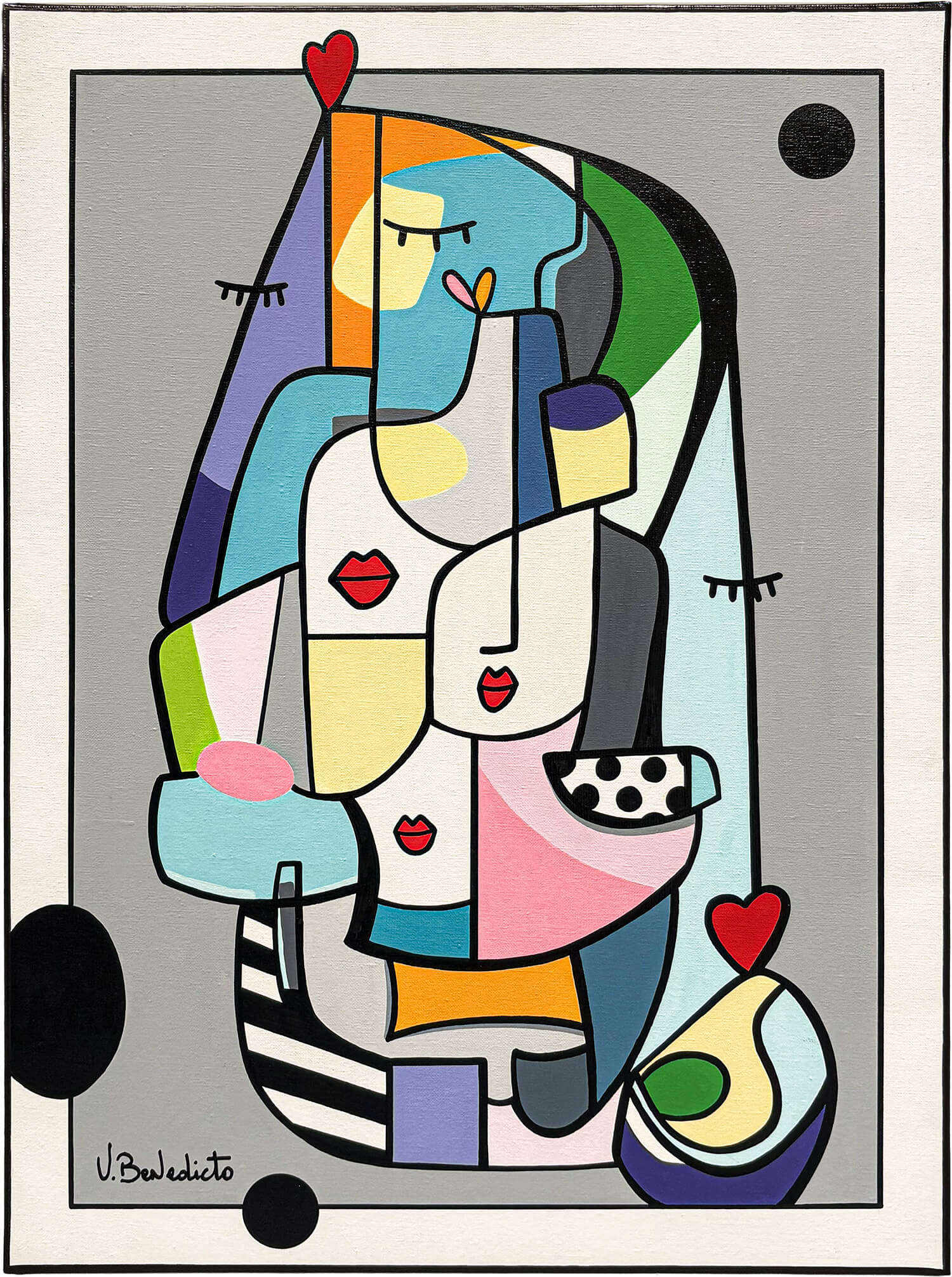 Composition I by Virginia Benedicto