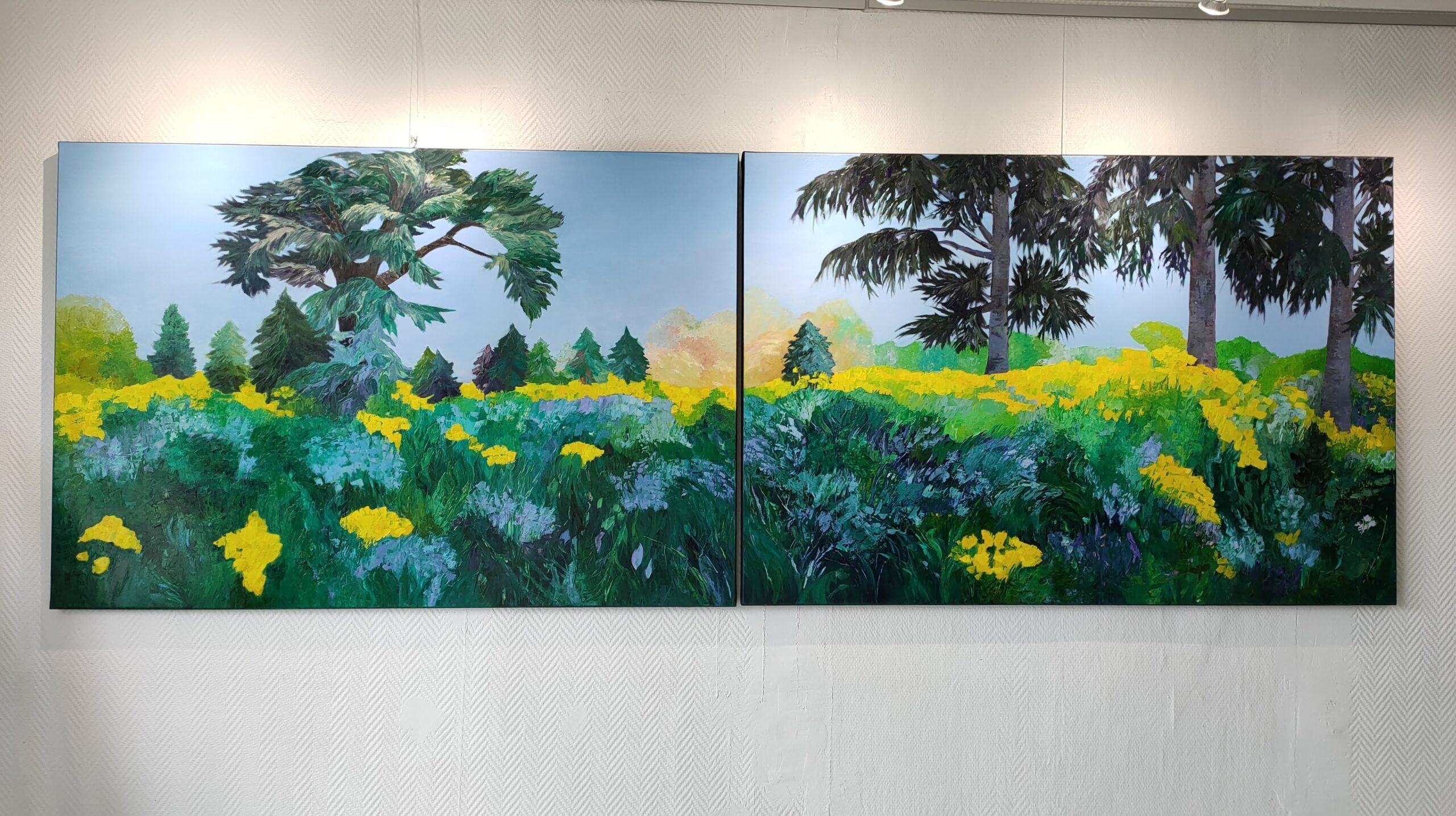 Printemps au parc diptyque - Image 2