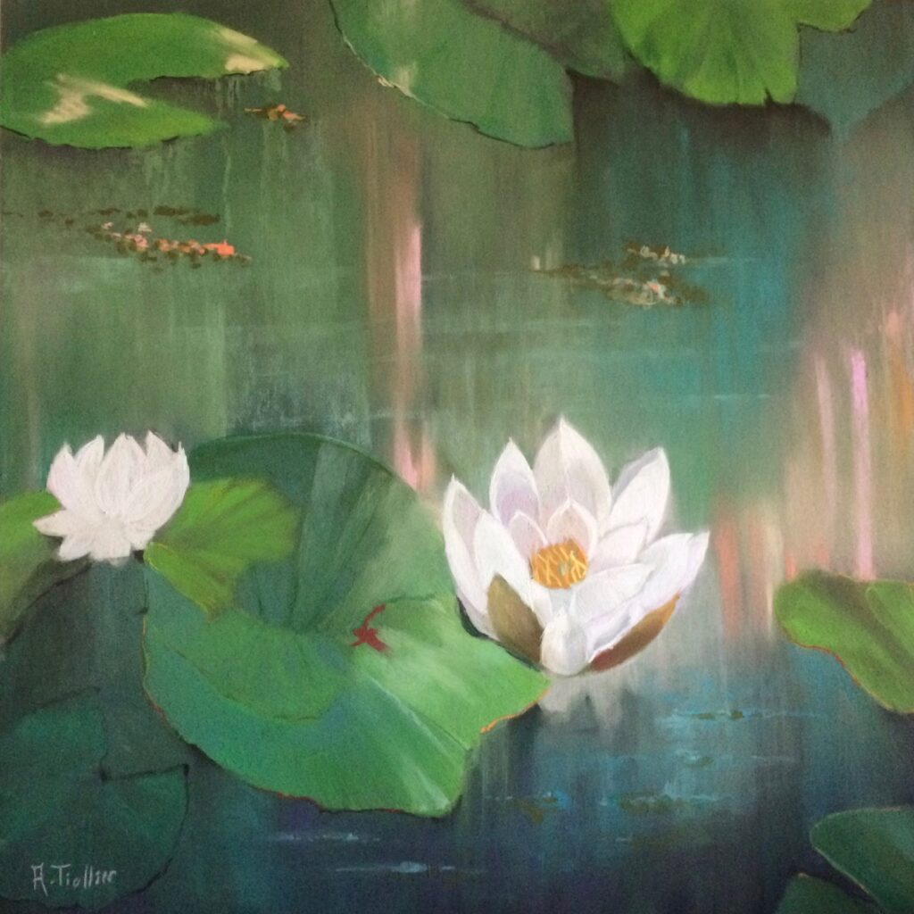 Fleur de Lotus by Agnès Tiollier