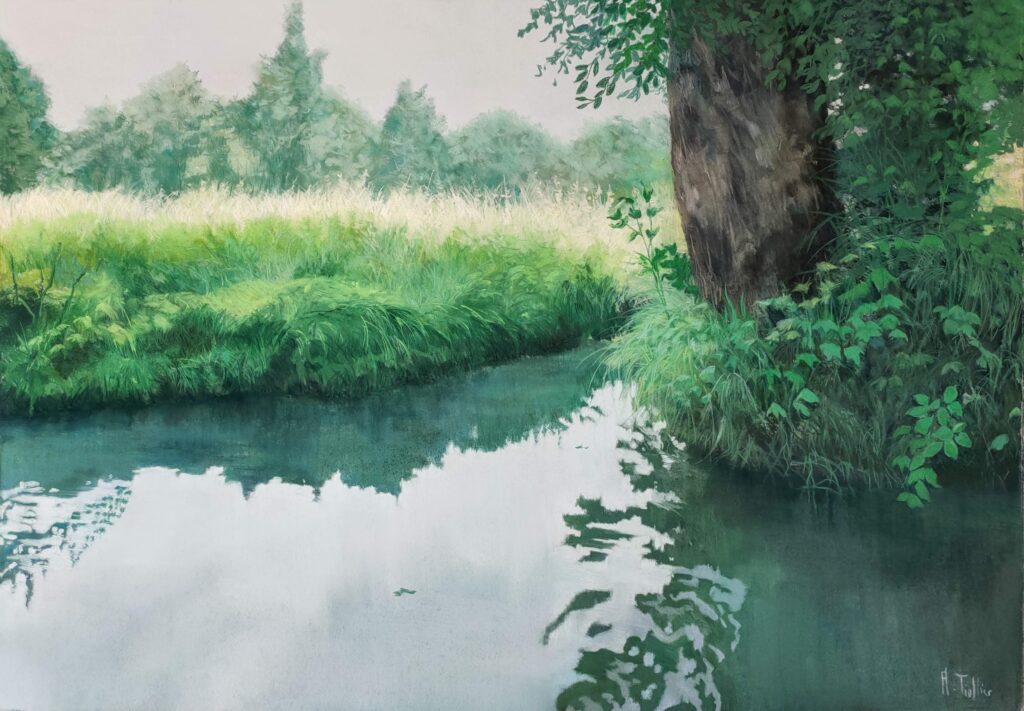 Promenade bucolique by Agnès Tiollier