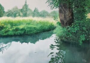 Promenade bucolique by Agnès Tiollier