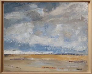 Ciel et mer en Normandie by Sophie Dumont