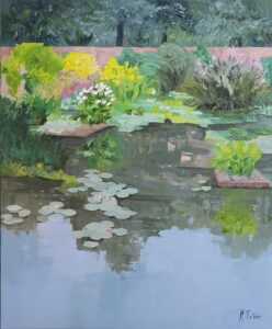 Reflets du printemps II by Agnès Tiollier