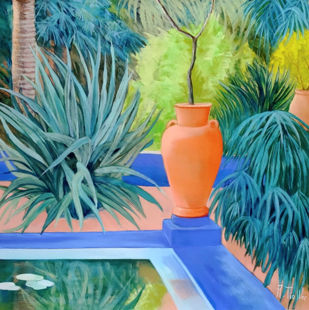 Détail Majorelle by Agnès Tiollier
