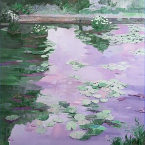 Matin mauve by Agnès Tiollier