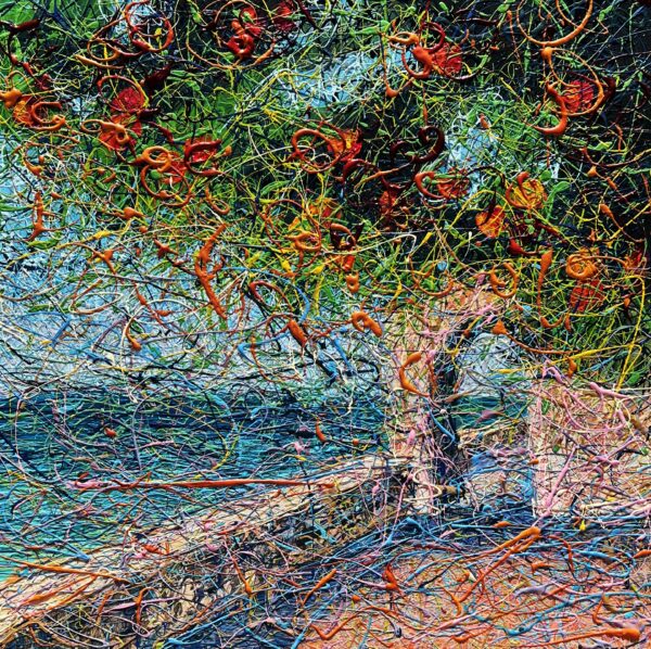 Golden Hour in a Mediterranean Alley by Nadin Antoniuk