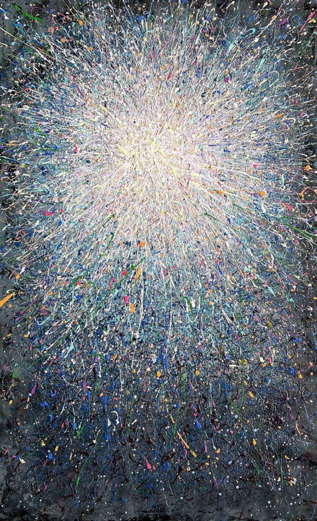 Oceanic Awakening -Vertical by Nadin Antoniuk