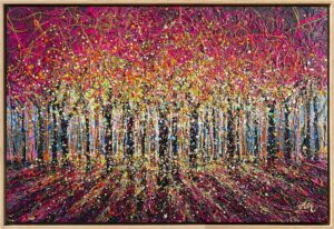 The Soft Light of an Autumn Dream - framed by Nadin Antoniuk