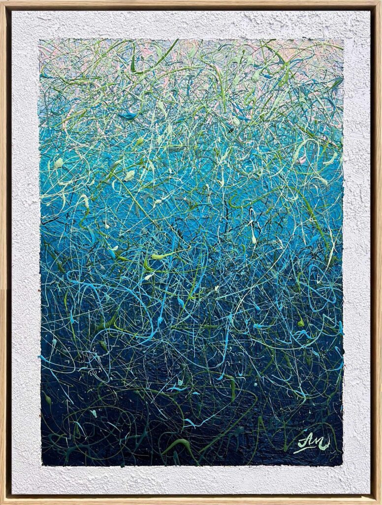 Depth of Stillness - framed by Nadin Antoniuk