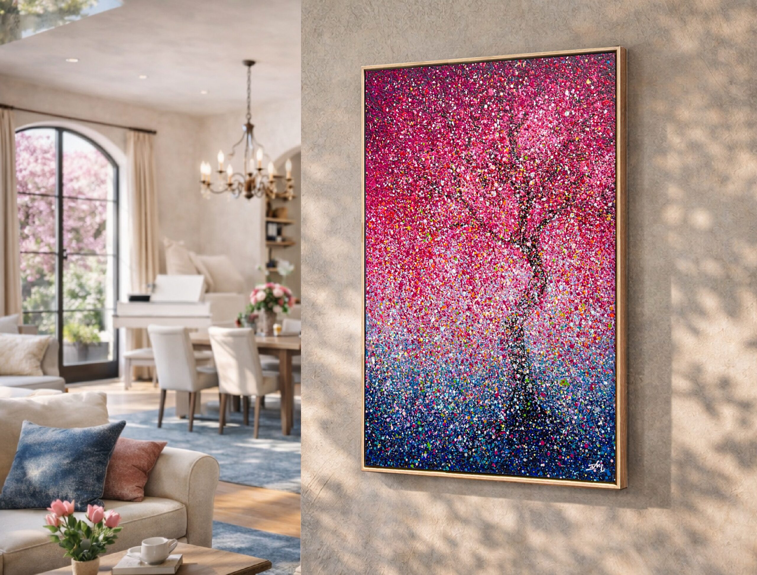 Softly, the Spring Speaks - framed - Image 7