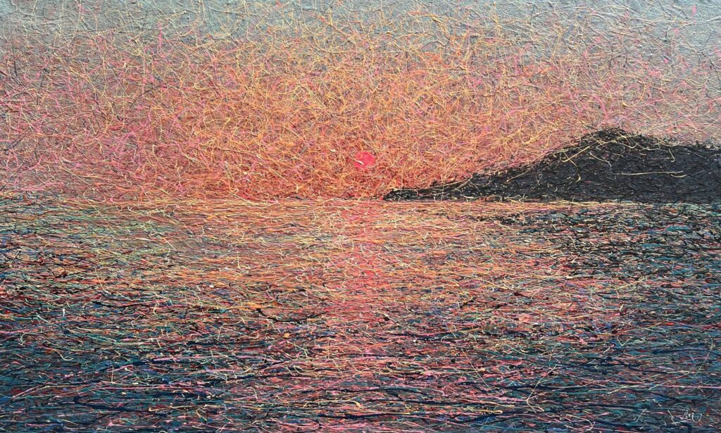 The Soul’s Embrace at Dawn by Nadin Antoniuk