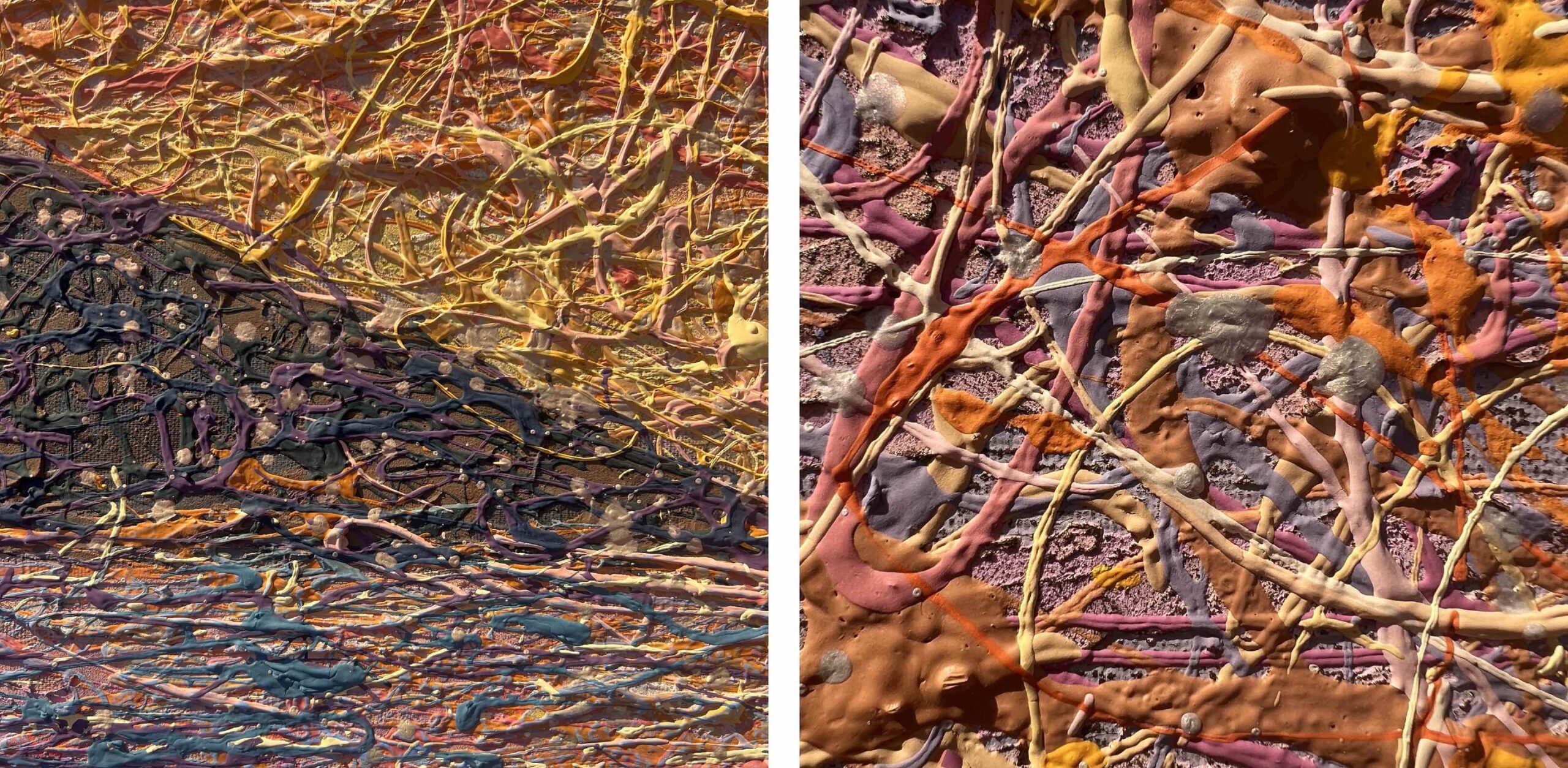 Golden Solace - diptych, framed - Image 11