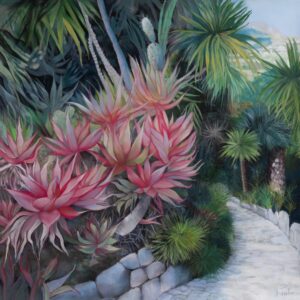 Jardin méditerranéen II by Agnès Tiollier