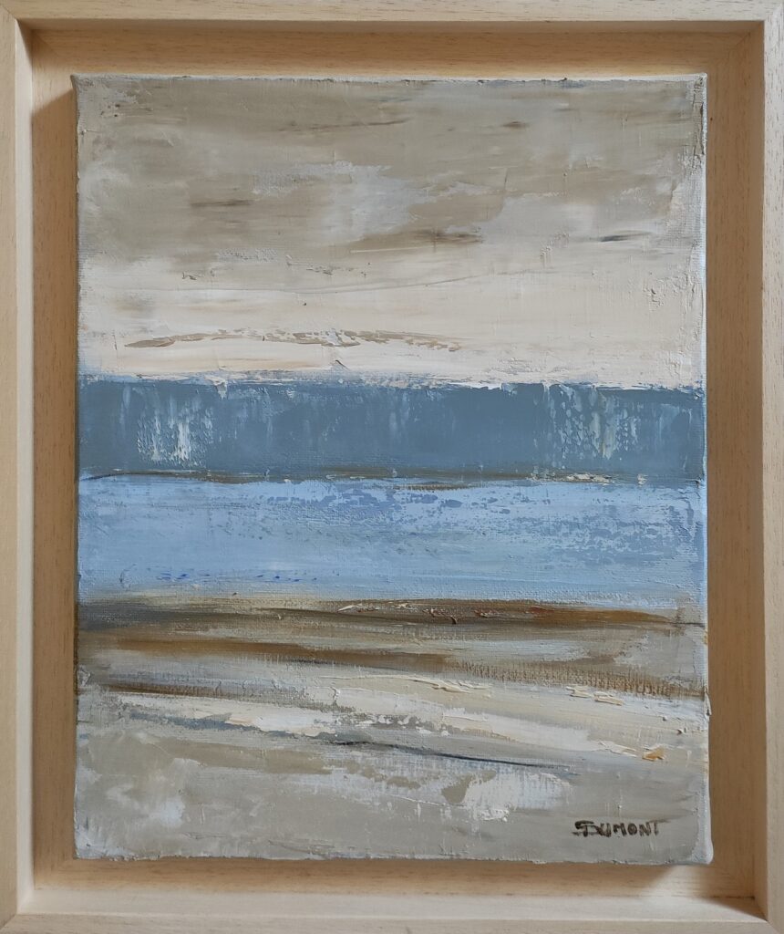 Entre deux champs by Sophie Dumont