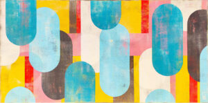 Traffic Pink Landscape by Ronald Hunter