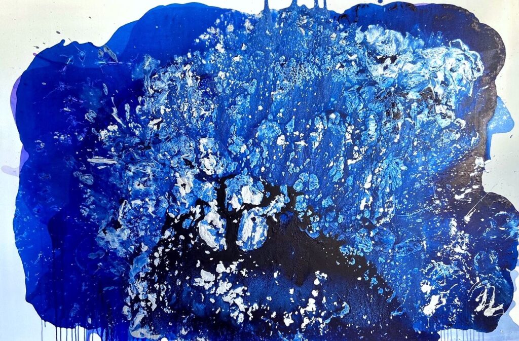Blues Eve by Clara Bert