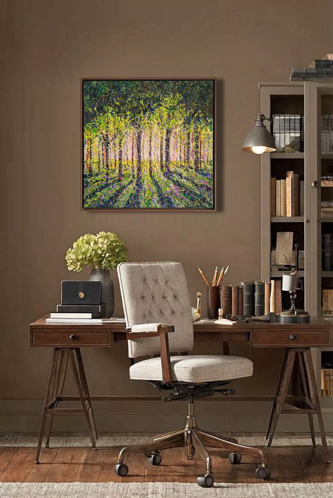 Spring Forest day - framed – Image 3