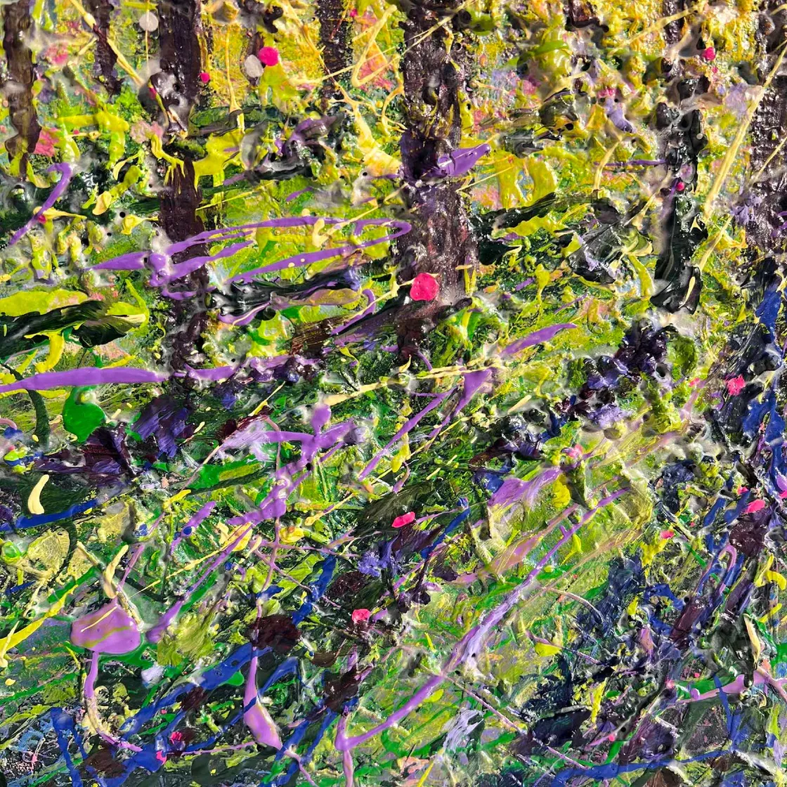 Spring Forest day - framed – Image 5