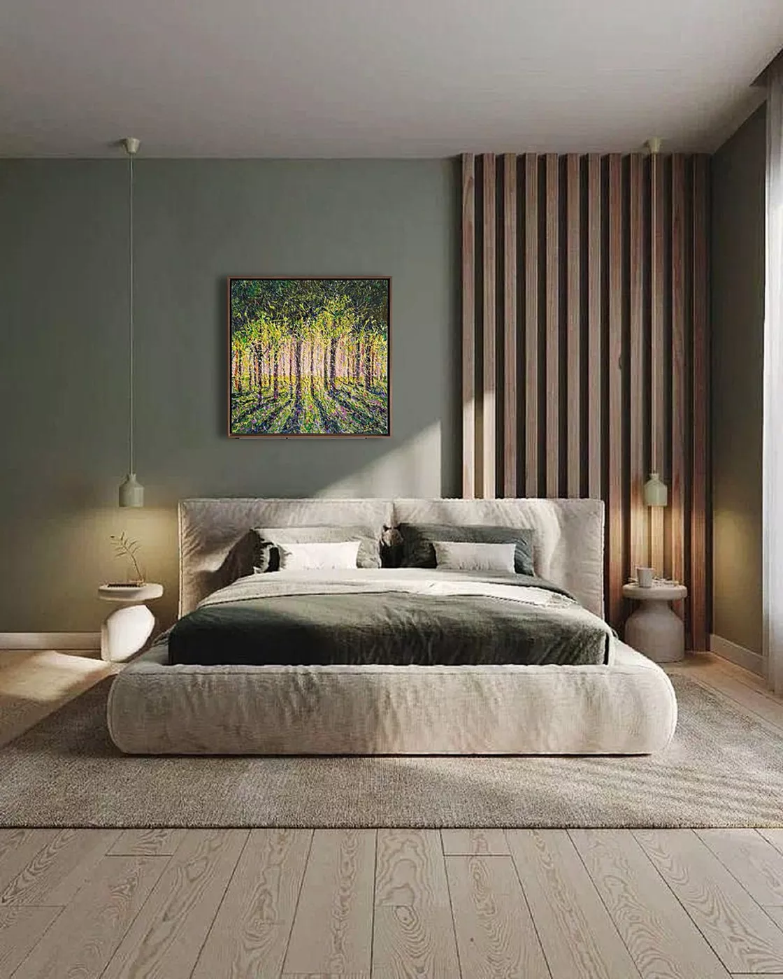 Spring Forest day - framed – Image 7